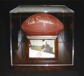 Superbowl Encased in an Acrylic Box