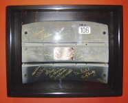 framed certificate
